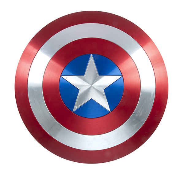Chris Evans Original Captain America: The First Avenger Hero Prop Shield
