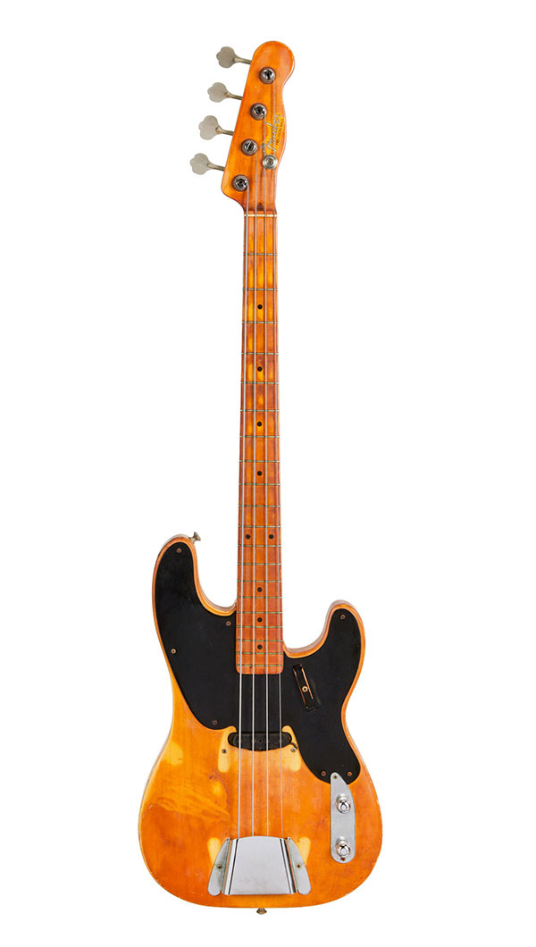 Dusty Hill's signature 1953 Fender Precision bass guitar