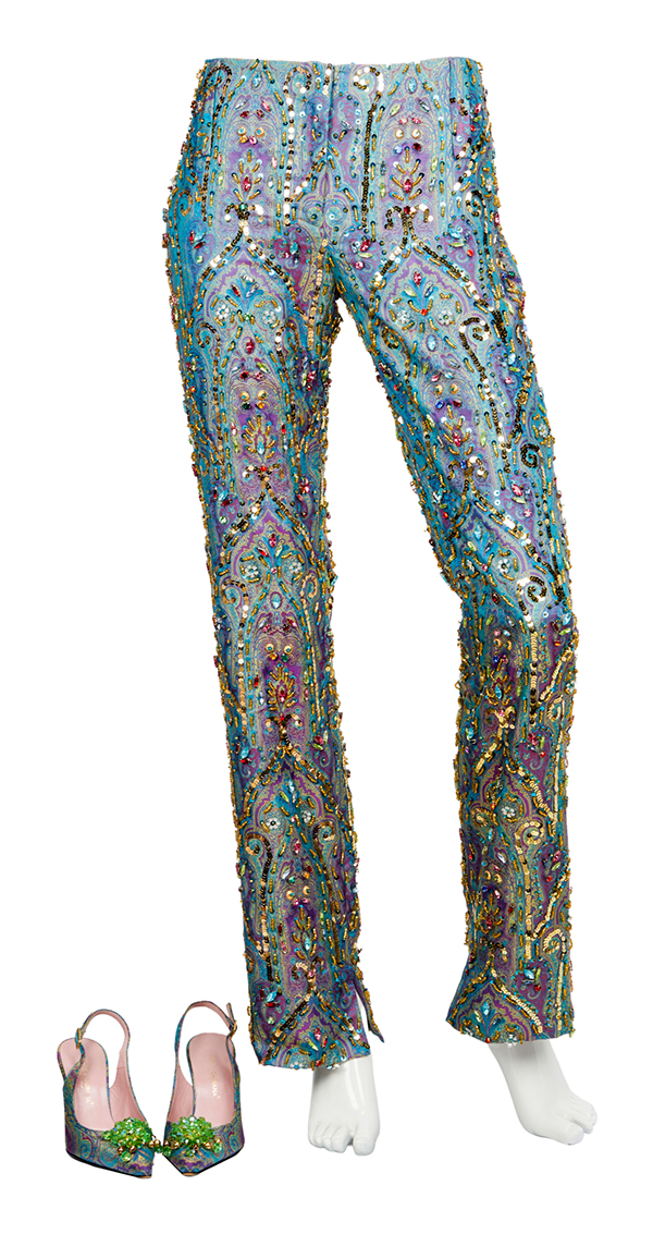 Cher worn Dolce and Gabbana pants and shoes